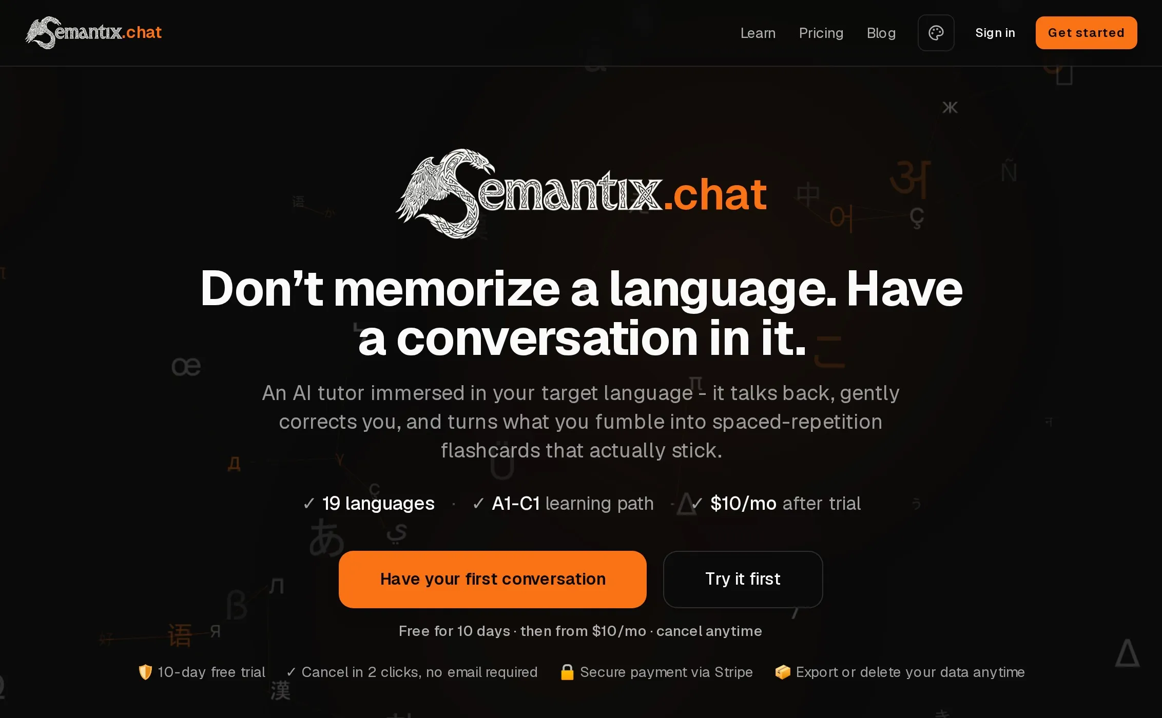 Semantix screenshot